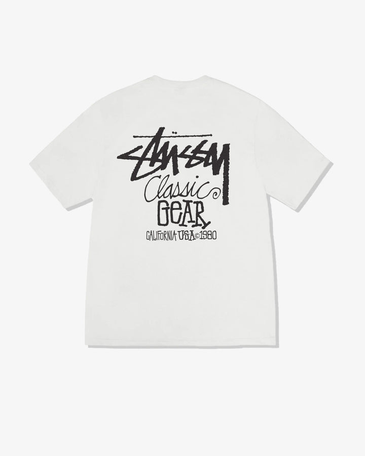 Stussy Classic Gear Pigment Dyed Tee Natural