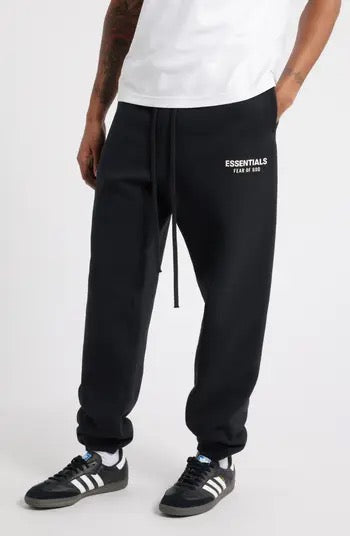 Fear of God Essentials Classic Sweatpants in Jet Black