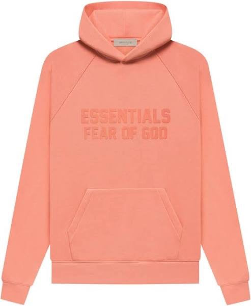 Fear of God Essentials Hoodie 'Coral'