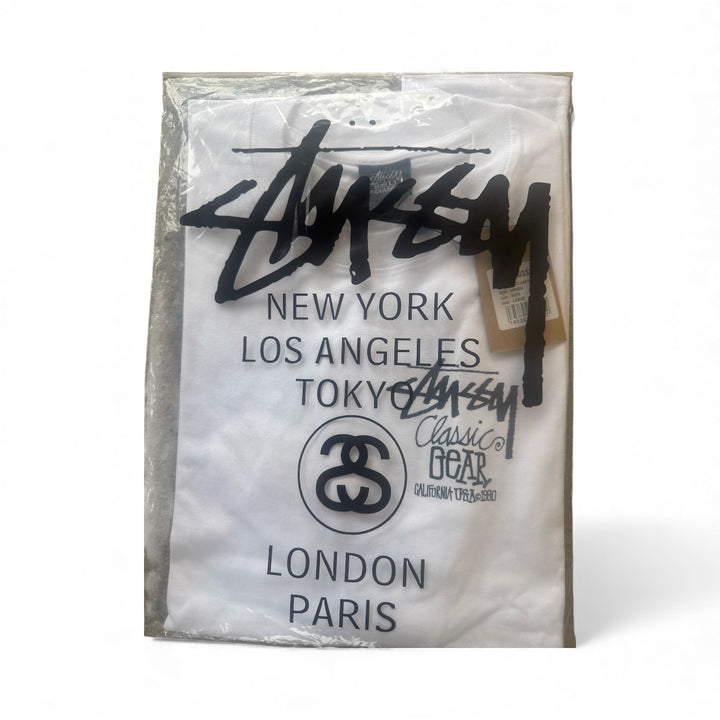 Stussy Classic Gear Pigment Dyed Tee Natural