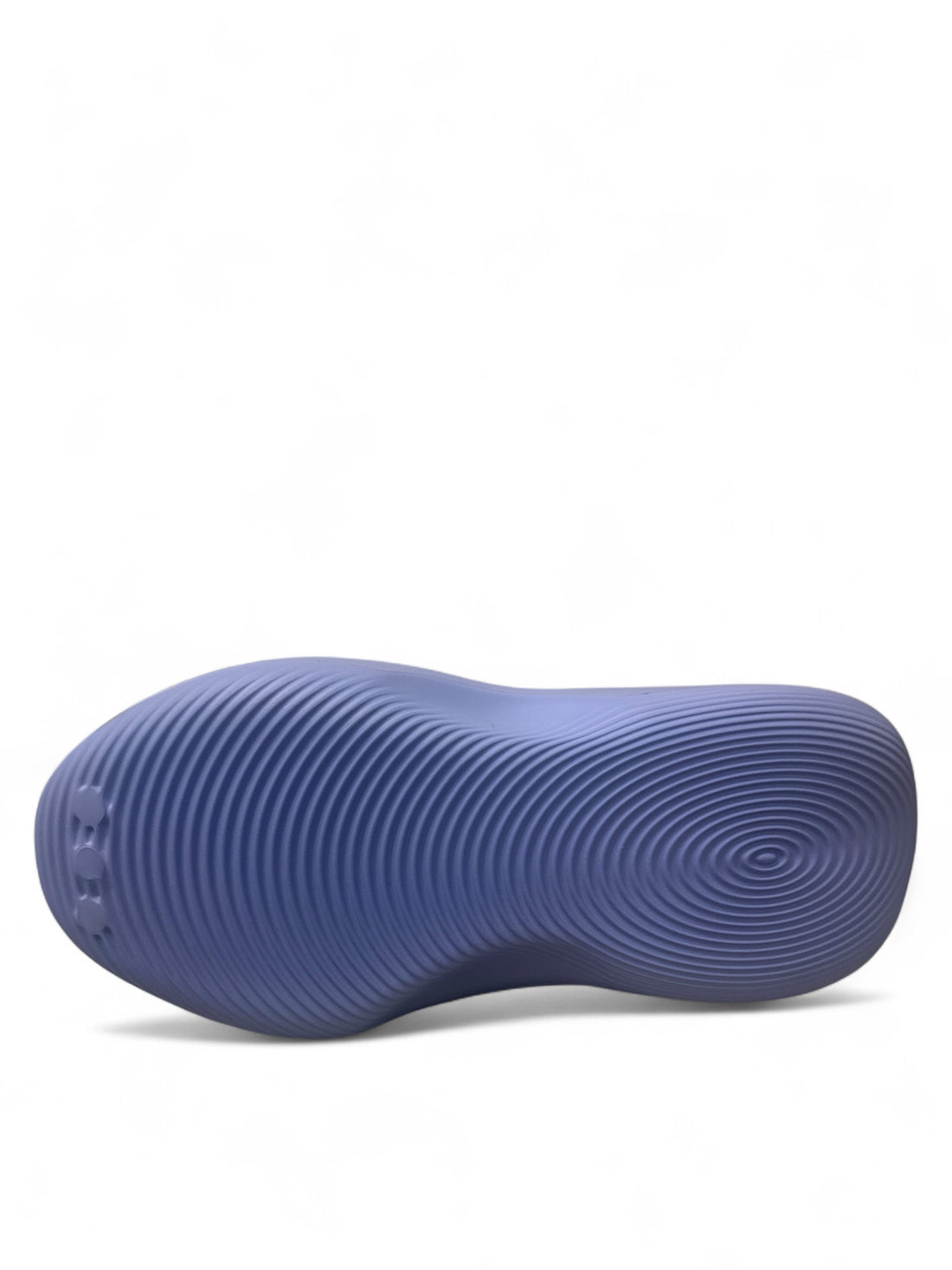 adidas adiFOM IIInfinity Mule Blue Spark sole view with a textured design for enhanced grip.